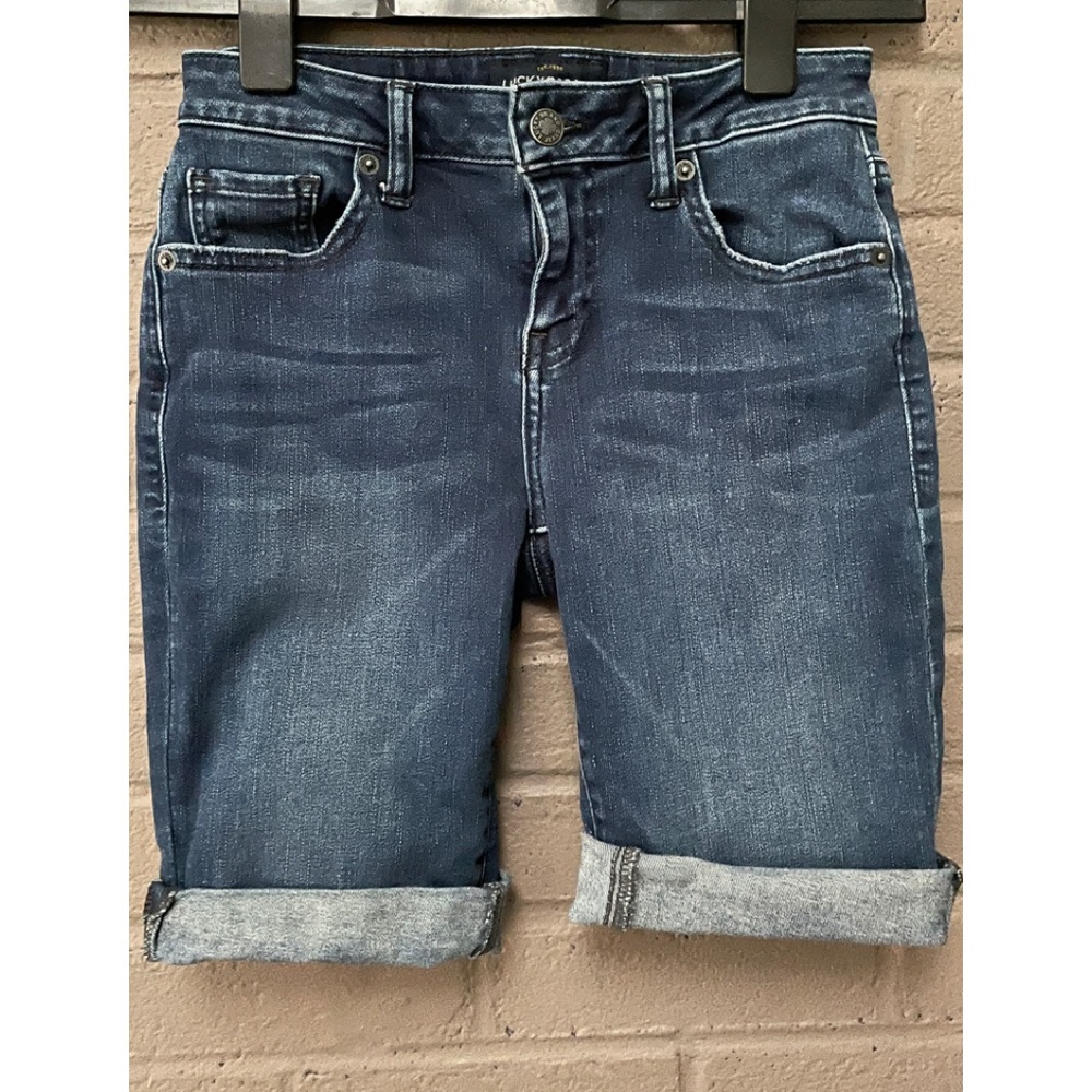 Lucky Brand Bermuda Jean shorts. 0 / 25